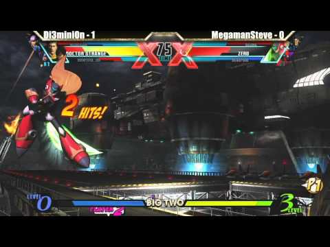 UMVC3 Dieminion vs MegamanSteve (Rematch) - Big Two #10 Tournament