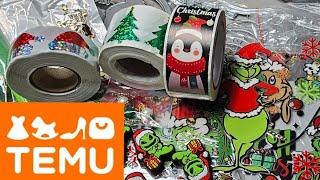 Christmas Craft Haul | Temu Coupon Code fav45575 