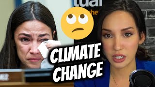 AOC CRIES Over Having Kids Because Of Climate Change??