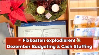 💥 Fixkosten explodieren! 💸 Dezember Budget & Cash Stuffing – 2026 wird noch teurer! | Big Mary