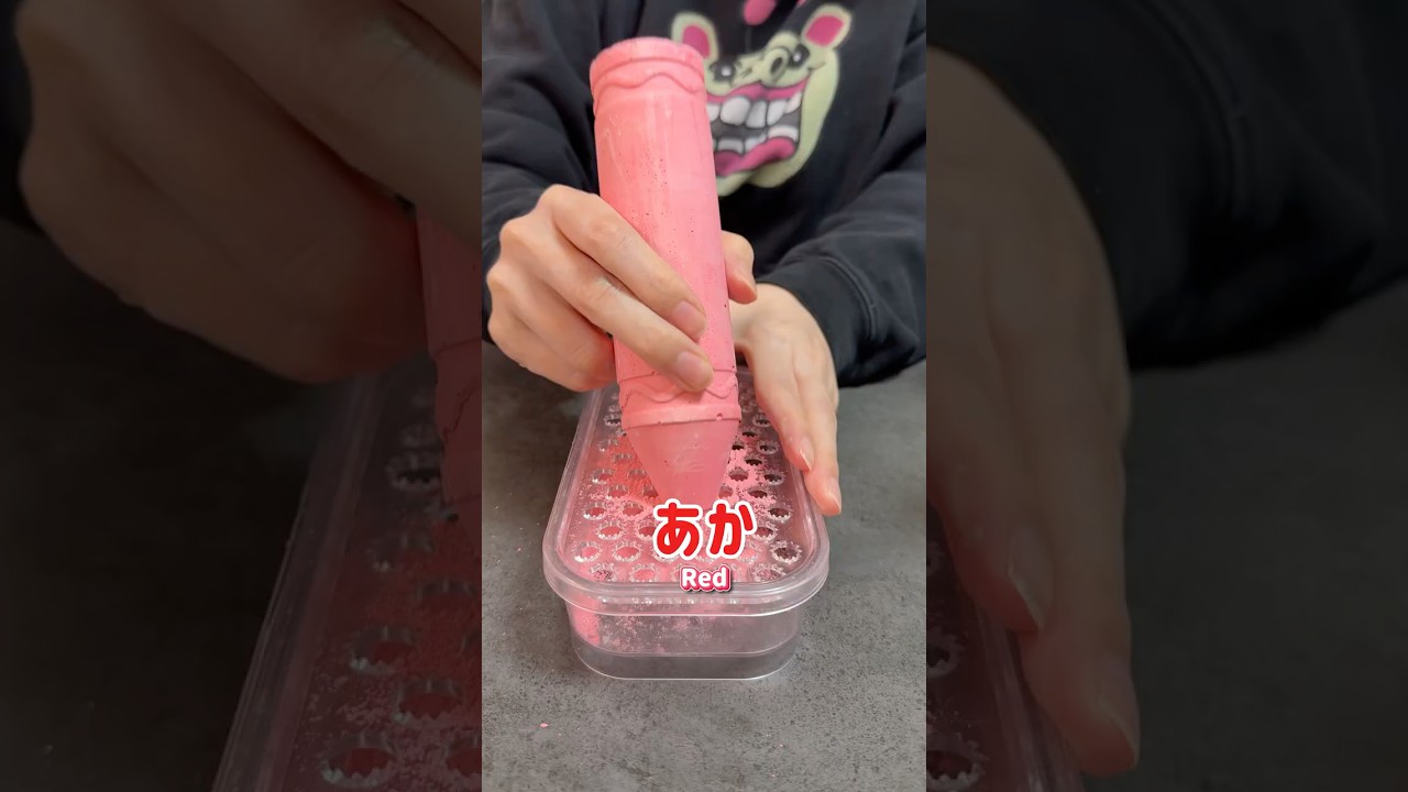 チョークスライム❤️💙 #slime #スライム #asmr #satisfying #oddlysatisfying #colormixing