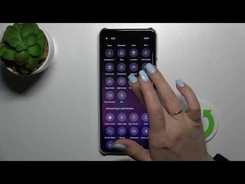 How to Edit Notification Panel Shortcuts in ZTE Axon 30 5G?