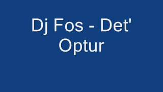 Dj Fos - Det' Optur