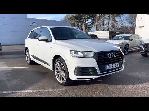 Approved Used Audi Q7 S Line 3.0 TDI - Crewe Audi