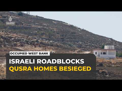 Israeli forces install new roadblocks around besieged homes in Qusra