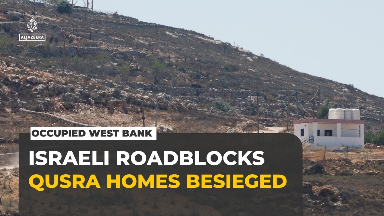 Israeli forces install new roadblocks around besieged homes in Qusra