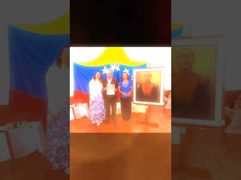 Bautizo del libro Capitán Santos Marquina en Árabe. #merida #tabay #historiadeAmérica #historia