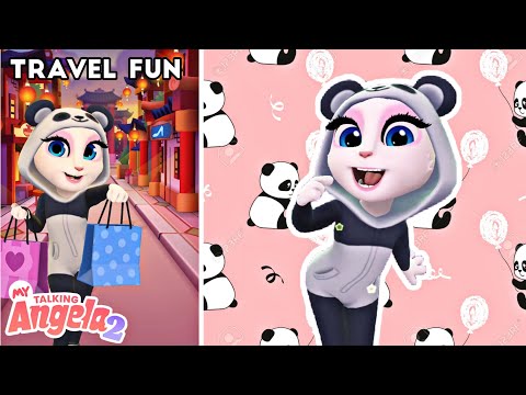 My Talking Angela 2 - Travel Fun Event 💖✨| Halloween Update - Talent Show, Summary Fun ☀️