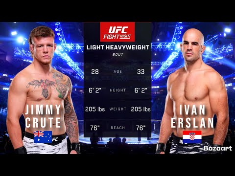 Jimmy Crute vs Ivan Erslan full fight