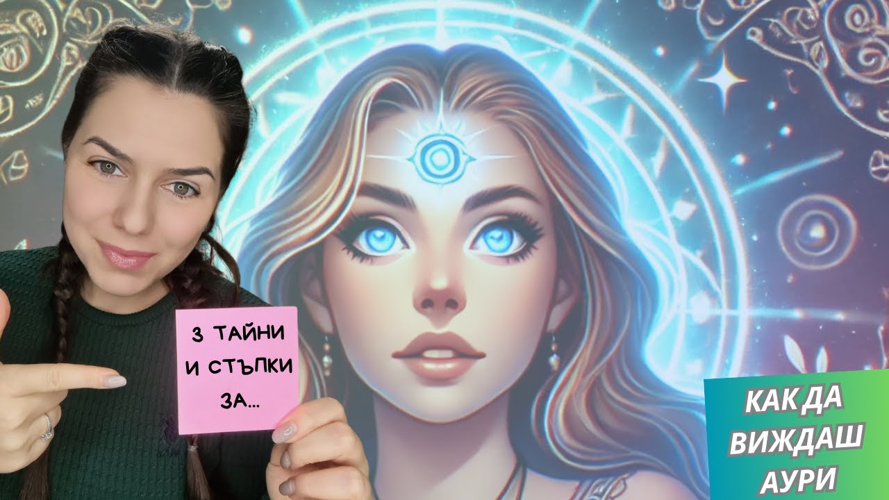 КАК да виждаме аури / Трите тайни или стъпки, за да се научим да виждаме аури с лекота #aura #аура