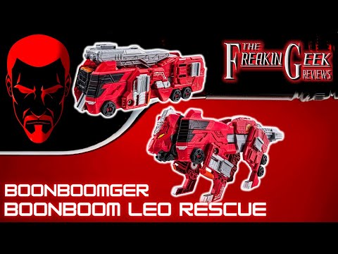BoonBoomger DX BOONBOOM LEO RESCUE: EmGo's Super Sentai Reviews N' Stuff