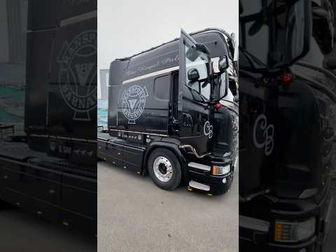 Scania big cabin inside and out side. #lorry #trucks