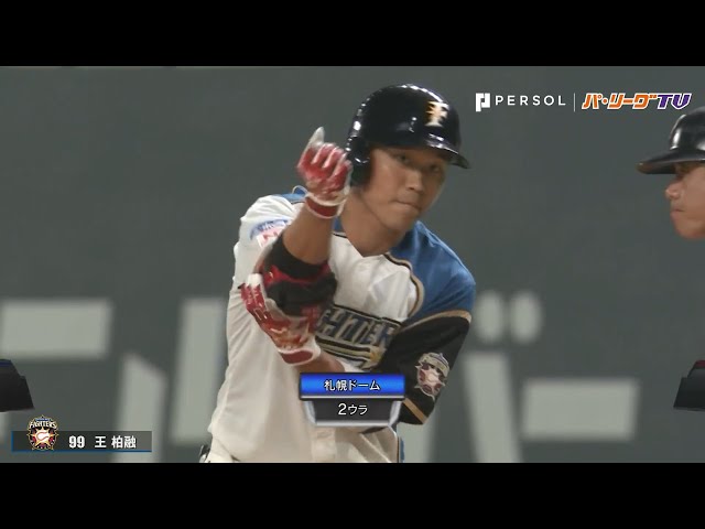 ファイターズ・王 チームの勢いに乗って 2本のタイムリー含む3安打猛打賞の活躍