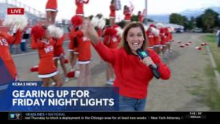 KCRA 3 News: Woodland HS Friday Night Football preview (10/10) | Live tease 7:12 AM