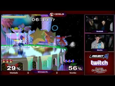 VS Weekly 01/22/15 - Winners R1 - Westballz (Falcon) vs Mumbo (Falco) - Melee
