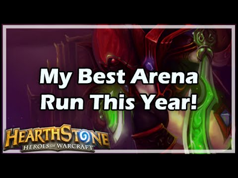 [Hearthstone] My Best Arena Run This Year!