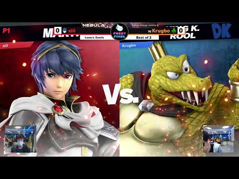 xiii (Marth) vs Krugbo (King K. Rool) - Losers Semi-Final - Nebula #1 - Ultimate Arcadian Series