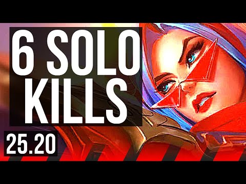 FIORA vs RIVEN (TOP) | 6 solo kills, Legendary | EUNE Challenger | 25.20