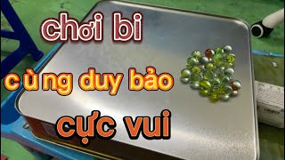chơi bi cùng duy bảo cực vui, chơi bi ve cục vui