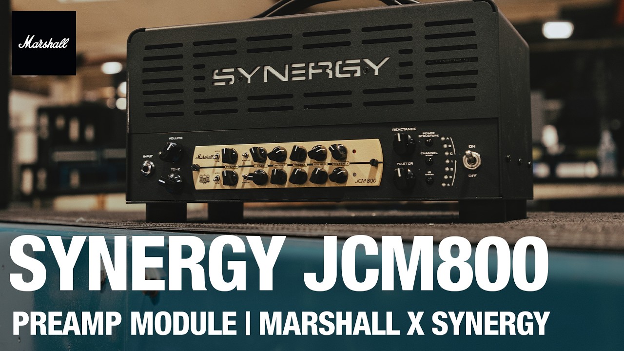 Synergy JCM800 Demo Video | Marshall X Synergy Modules - YouTube