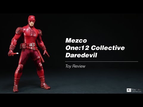 Mezco One:12 Collective Daredevil action figure toy review