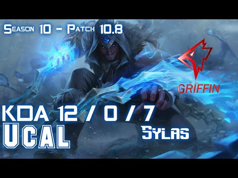 GRF Ucal SYLAS vs LUCIAN Mid - Patch 10.8 KR Ranked