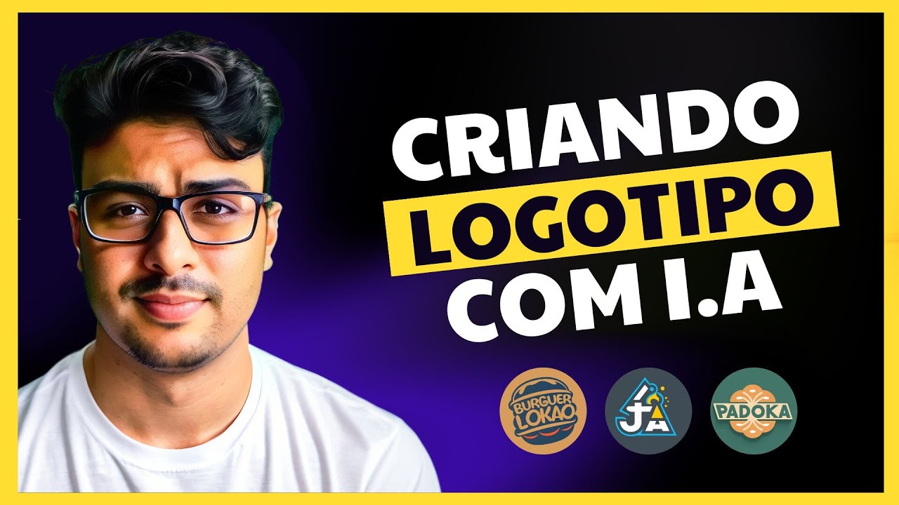 LOGOS COM I.A GRÁTIS? COMO Criar um logotipo PROFISSIONAL com I.A