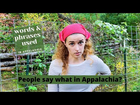 Mountain Talk Examples from Appalachia