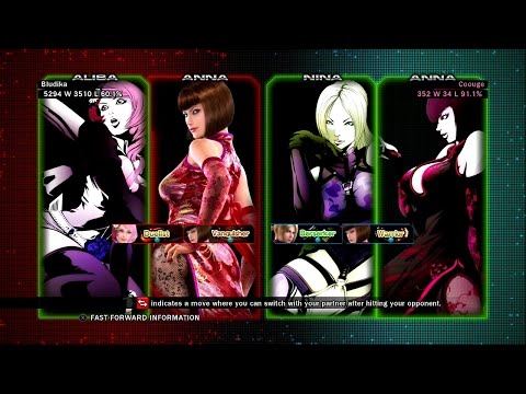 326 - Tekken Tag Tournament 2 - Coouge (Nina/Anna) vs Bludika (Alisa/Anna)