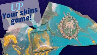 Ugly Acrylic Skins? No Problem. Try EASY transformation for Jewelry Making and More!