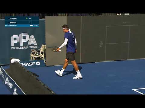 Guaranteed Rate Vegas Championships - Mens Singles - Devilliers vs Navratil