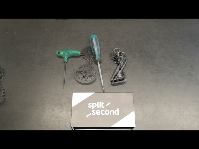 Cage Et Poulie Surdimensionnées SwishTi En Titane/céramique Pour SRAM