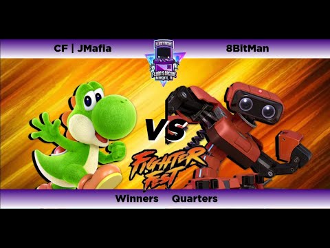 Flynn's Arcade Fighter Fest Season 4 Winners Quarters CF | Jmafia (Yoshi) Vs 8Bitman (ROB) Ultimate