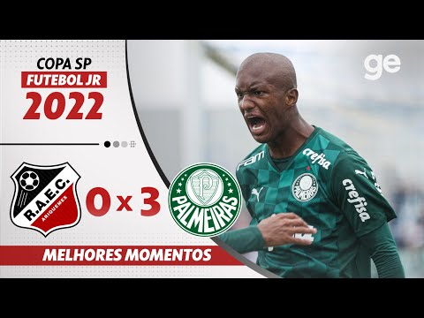Gols e lances de Real Ariquemes x Palmeiras