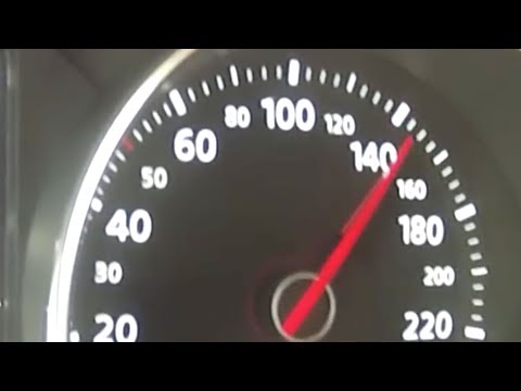 2015 Volkswagen VW Polo GTI DSG (6C) 0-100 kmh kph 0-60 mph Tachovideo Beschleunigung Acceleration