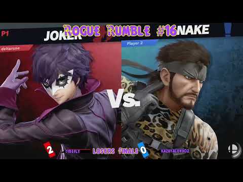 firefly (Joker) vs kazuyalord82 (Snake, Kazuya) - Rogue Rumble #16 Grand Final