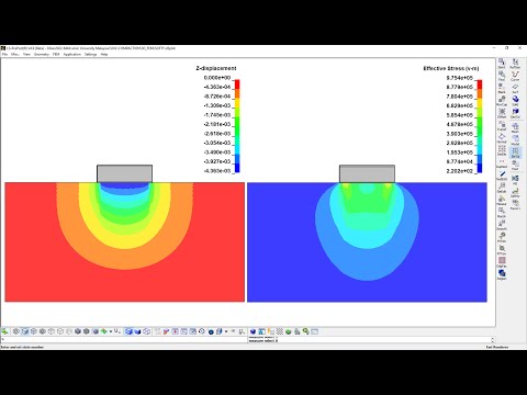 FEM Soil Settlement Analysis