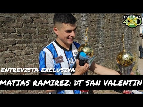 Los partidos se ganan haciendo goles no pegando patadas | Matías Ramirez DT San Valentín | Futbol420