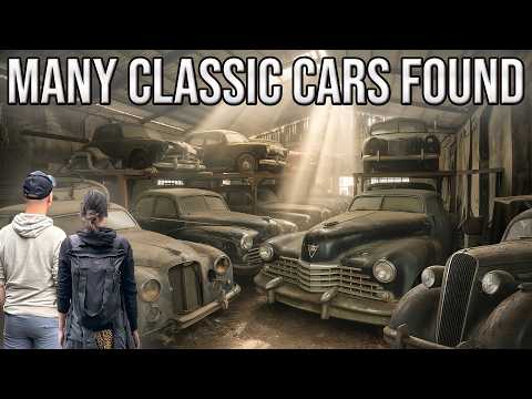INCREDIBLE BARN DISCOVERY | Filled with Classic Cars