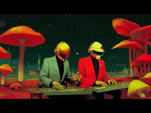Daft Punk-Inspired Cyber Trip Grooves🍄🤖 | Chill Electro Funk, French House, Electronic Playlist