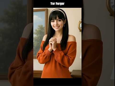 Spy x family characters looks in Real life!! 😳😱 #anime #spyxfamily #shorts #viral