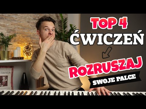 TOP 4 ĆWICZEŃ, dzięki którym rozruszasz swoje palce! | Kompletna ROZGRZEWKA w grze na pianinie
