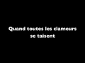Quand le rideau tombe 