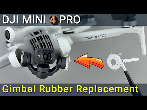 DJI Mini 4 Pro Gimbal Rubber Mount Replacement Guide