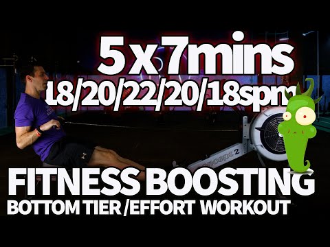 39 Minute Easy Rowing Workout - Stay Engaged | 2K Plan v2 Week 2 Row 3 | RowAlong