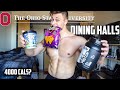 4000 CALORIE FULL DAY OF EATING at OHIO STATE DINING HALLS