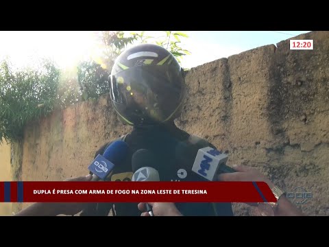 Dupla é presa com arma de fogo na zona leste de Teresina 21 04 2023