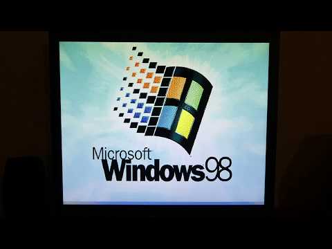 NEC PC9821 v13 Windows 98 demonstration (3dfx, DirectX, games, tools)