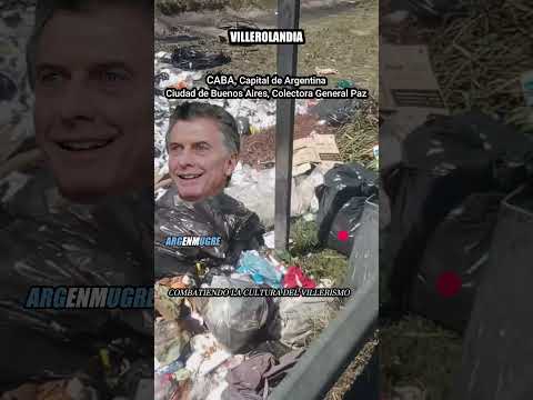 ​@antiargento Capital de Argentina Colectora General Paz Basural Mugre Cultura del Villerismo 2026