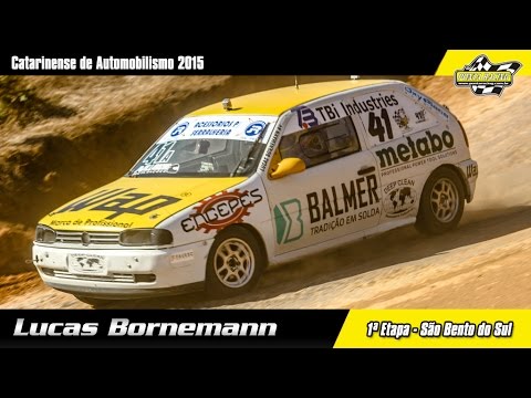 Lucas Bornemann - 2ª Etapa Catarinense de Automobilismo 2015 - Lontras